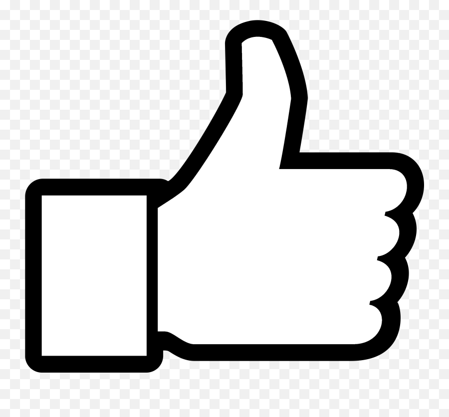 Thumbs Up Facebook Logo Png Transparent U0026 Svg Vector - Facebook Like,Facebook White Png