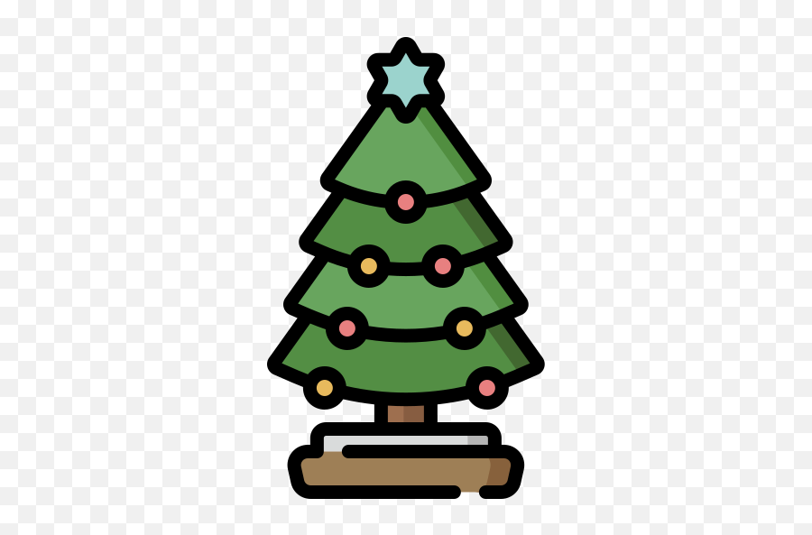Christmas Tree - Free Nature Icons Png,Christmas Tree Icon Transparent