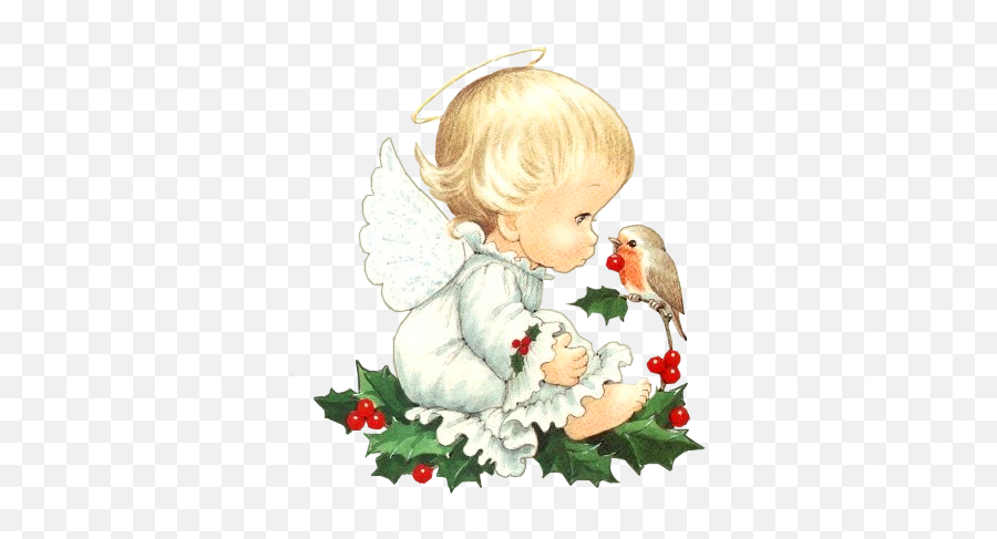 Christmas Angel Transparent Background - Cute Christmas Angel Clip Art Png,Angel Transparent Background