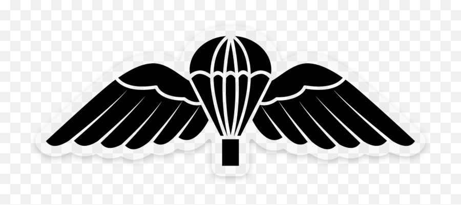 British Para Wings Black - Illustration Png,Wings Transparent Background