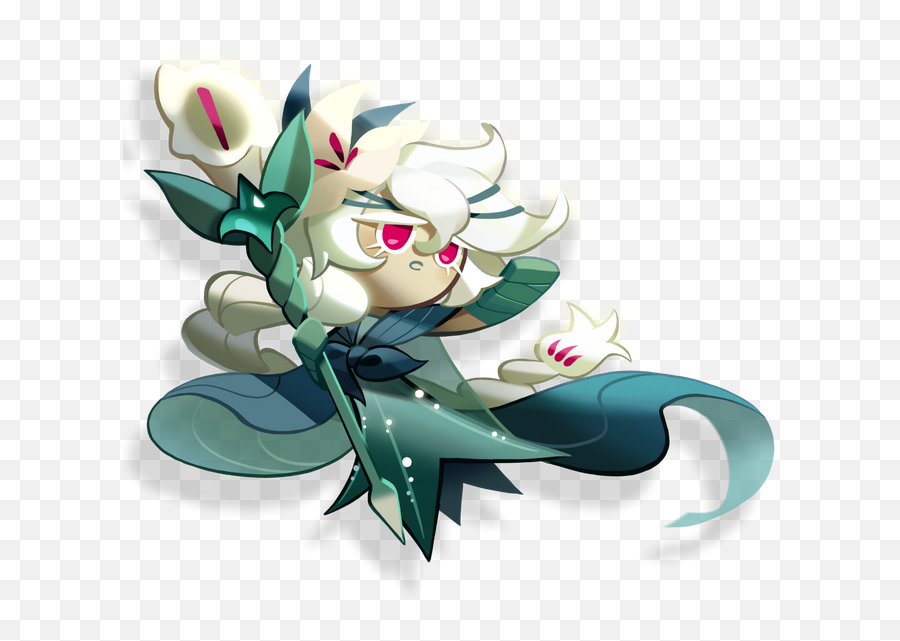 White Lily Cookie Run Kingdom Wiki Fandom - White Lily Cookie Run Png,Wet N Wild Color Icon Eyeshadow Palette Petal Pusher