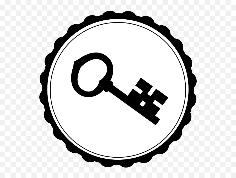 Hotel Key Clip Art - Vector Clip Art Online Vector Png Circle Frame,Map Key Icon