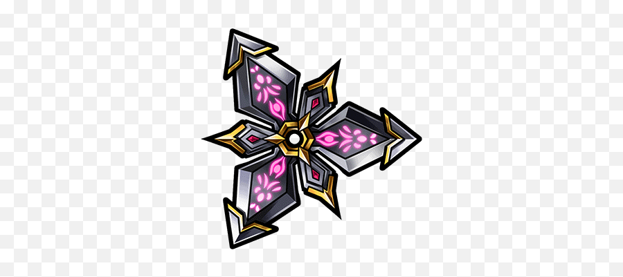 Divine Throwing Star Gear Unison League Wikia Fandom - Unison League Weapons Png,Ninja Star Png