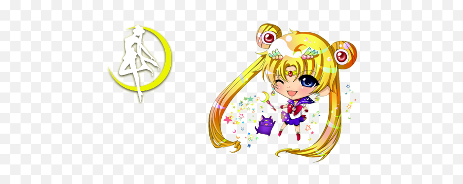 Download Pretty Soldier Sailor Moon Tv Show Image With Logo - Sailor Moon Png,Sailor Moon Logo Png