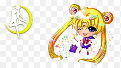Download Pretty Soldier Sailor Moon Tv Show Image With Logo - Sailor Moon Png,Sailor Moon Logo Png