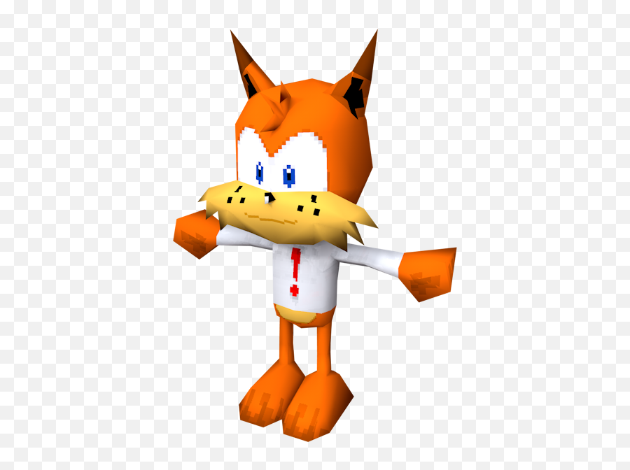 Custom Edited - Bubsy Customs Bubsy Lowpoly The Png,Low Poly Icon