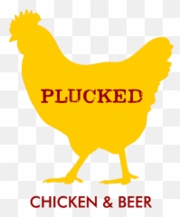 Download Plucked Chicken U0026 Beer Home Mobile Logo - Rooster Rooster Png,Rooster Logo