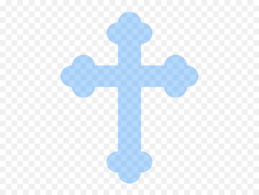 Baptism Clipart Transparent - Blue Cross Baptism Png,Christian Cross Png