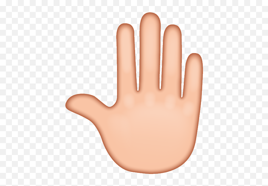 Emoji U2013 The Official Brand Raised Back Of Hand Variant - Sign Png,Back Of Hand Png