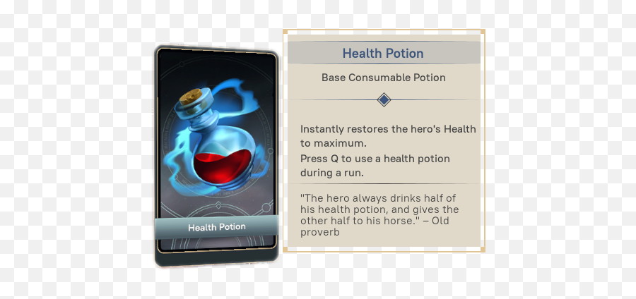 Health Potions Description - Screenshot Png,Potion Png