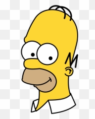 Simpsons Transparent Homer Picture - Homer Simpson Drawing Head Png,Homer Simpson Png