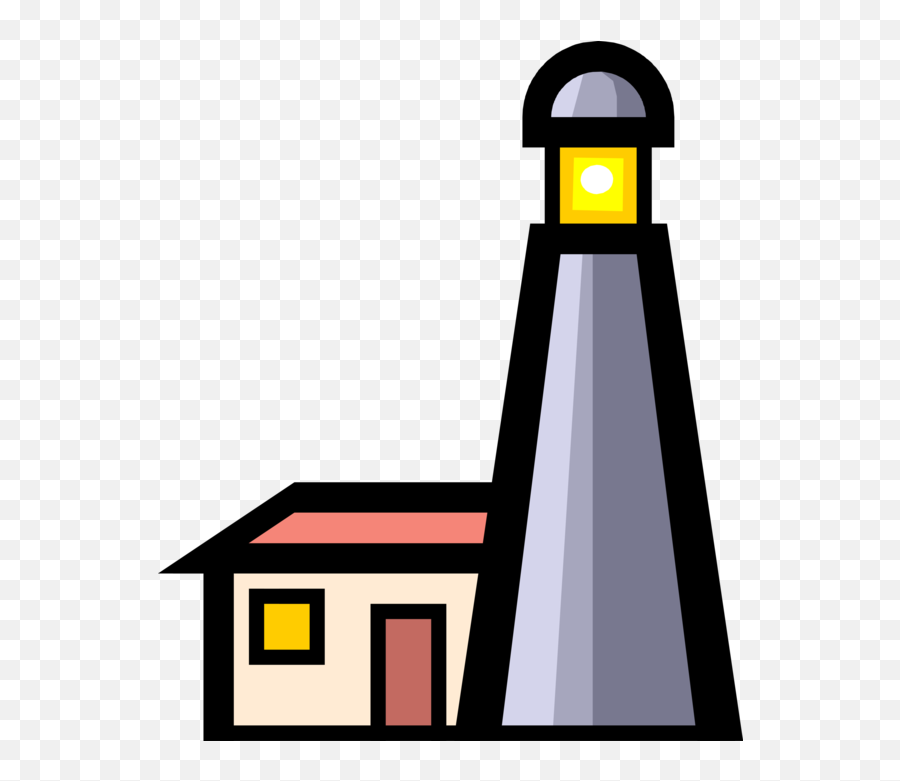 Download Light Lighthouse Vector Illustration Graphics Free - Clip Art Png,Lighthouse Clipart Png
