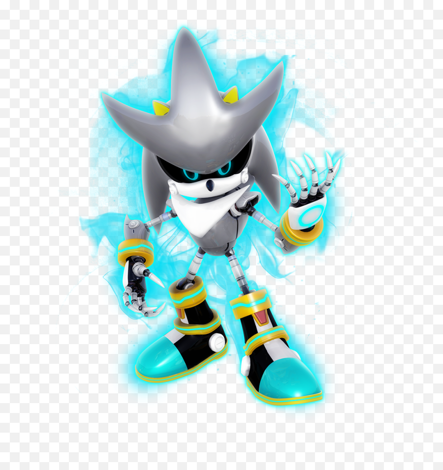 Download Metal Silver The Hedgehog For - Sonic The Hedgehog Metal Silver Png,Silver The Hedgehog Png