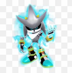 Download Metal Silver The Hedgehog For - Sonic The Hedgehog Metal Silver Png,Silver The Hedgehog Png