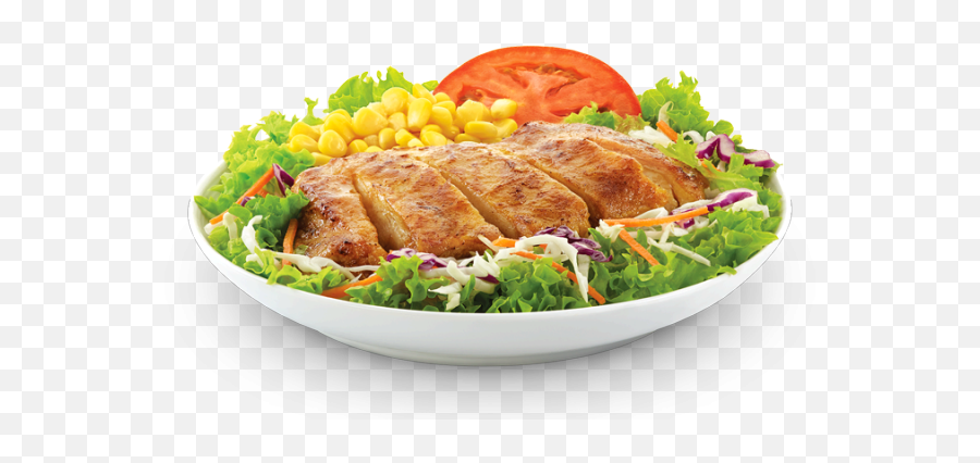 Fresh Clipart Grilled Chicken Salad - Fast Food Grilled Chicken Salad Png,Grilled Chicken Png