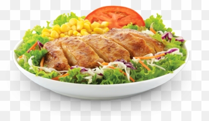 Fresh Clipart Grilled Chicken Salad - Fast Food Grilled Chicken Salad Png,Grilled Chicken Png