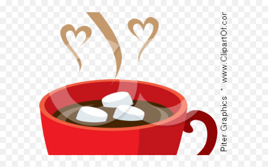 Download Cartoon Cup Of Hot Chocolate - Full Size Png Image Clipart Cup Of Hot Chocolate With Marshmallows,Hot Chocolate Png