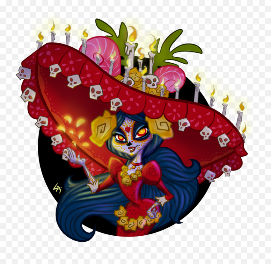 Library Of Book Life Png Files Clipart - La Catrina Png,Catrina Png