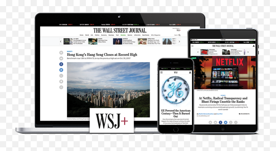 The Wall Street Journal - Apple News Wall Street Journal Png,Wall Street Journal Logo Png