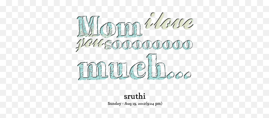 Download Love You Mommy Quotes Enchanting Images - Calligraphy Png,Quote Png