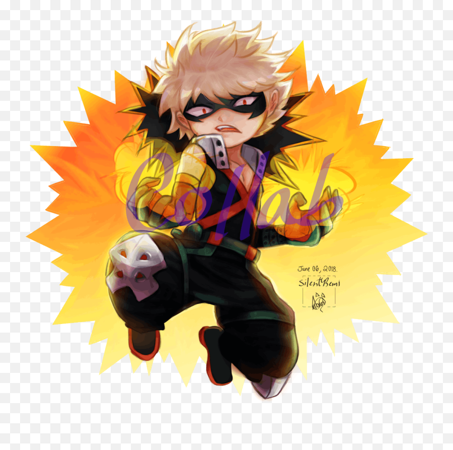 Silentremi Commissions Open - Cartoon Png,Bakugo Png