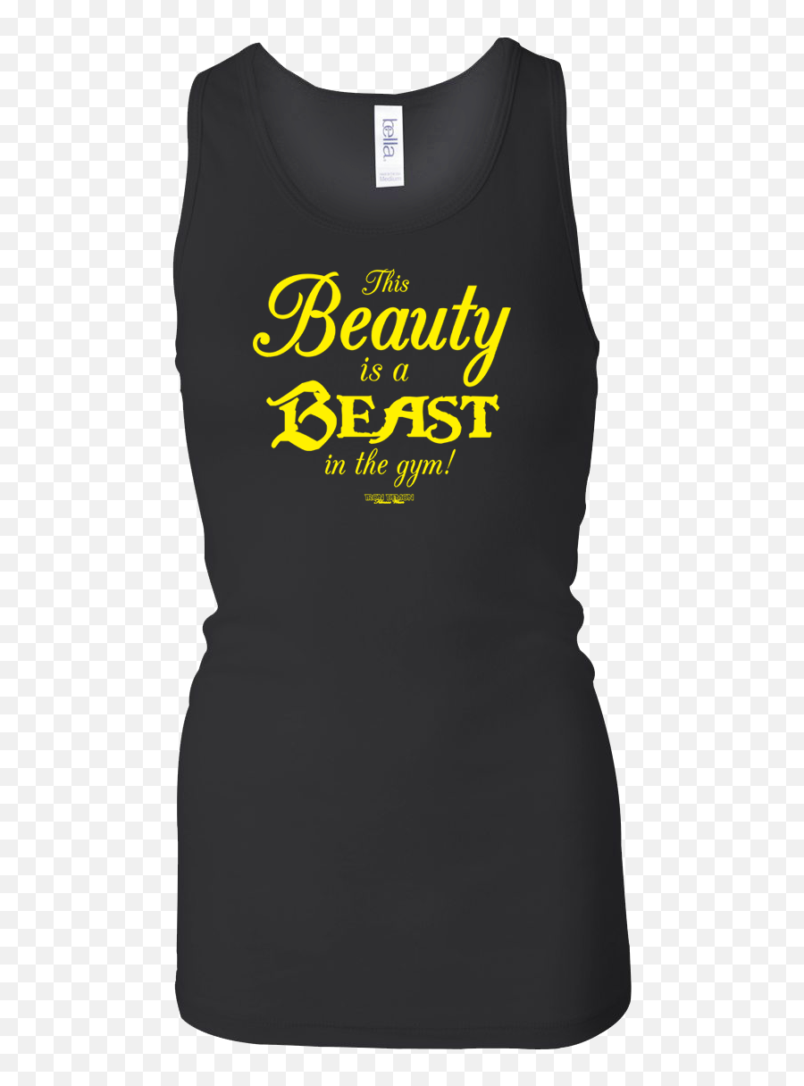 This Beauty Is A Beast - Active Tank Png,Beauty And The Beast Logo Png