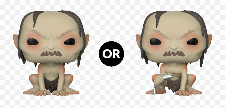 Funko Pop Vinyl Lord Of The Rings - Gollum Funko Pop Gollum Chase Png,Gollum Png