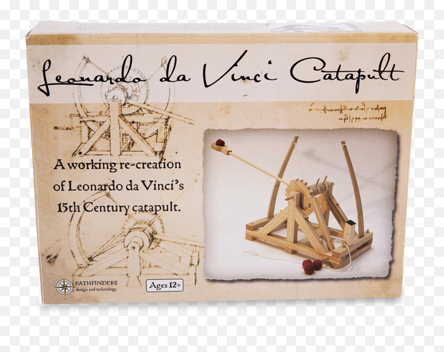 Download Leonardo Da Vinci Catapult - Leonardo Da Vinci Catapult Kit Png,Catapult Png