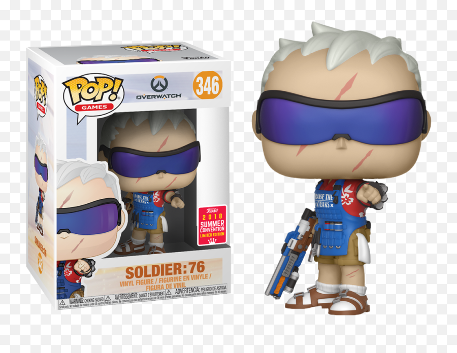 76 - Funko Pop Overwatch Soldier 76 Png,Soldier 76 Png