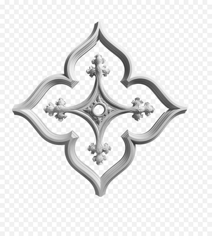 Gothic Open Tracery Ceiling Designs - Gothic Ceiling Medallion Plastic Png,Gothic Png
