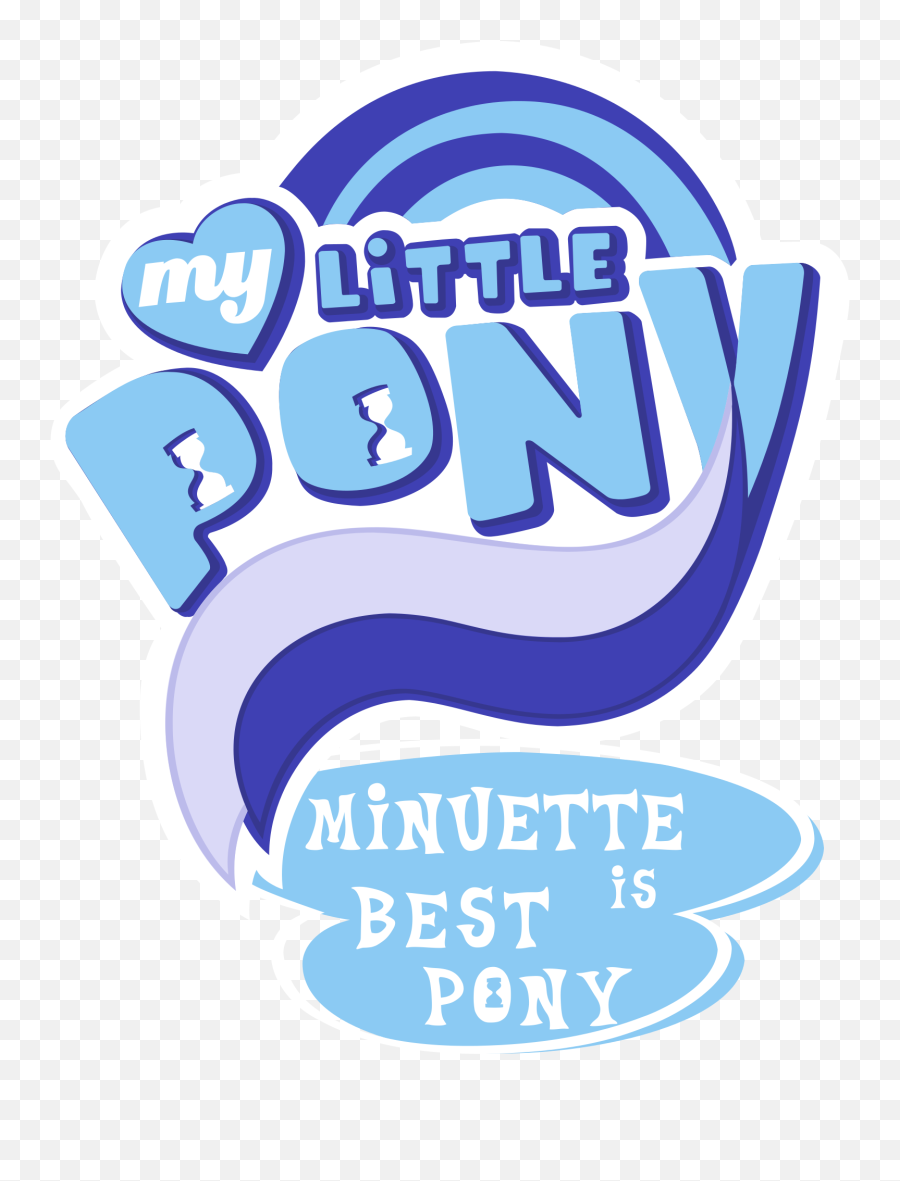 250405 - Artistthebitterman Best Pony Edit Logo Logo My Little Pony Png,My Little Pony Logo Png