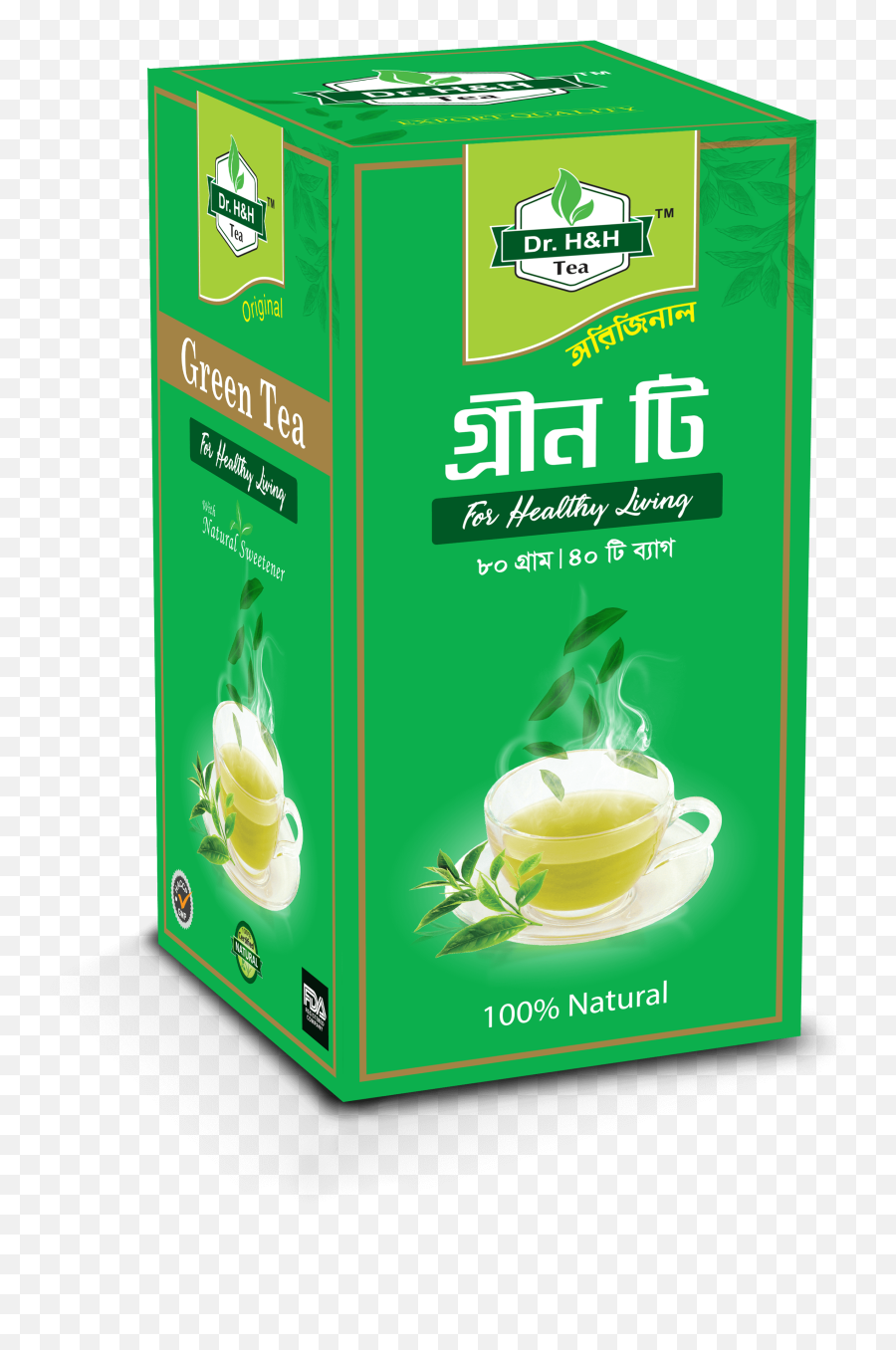 Original Green Tea - 80 Gm Evaly Limited Online Dr Green Tea Png,Green Tea Png