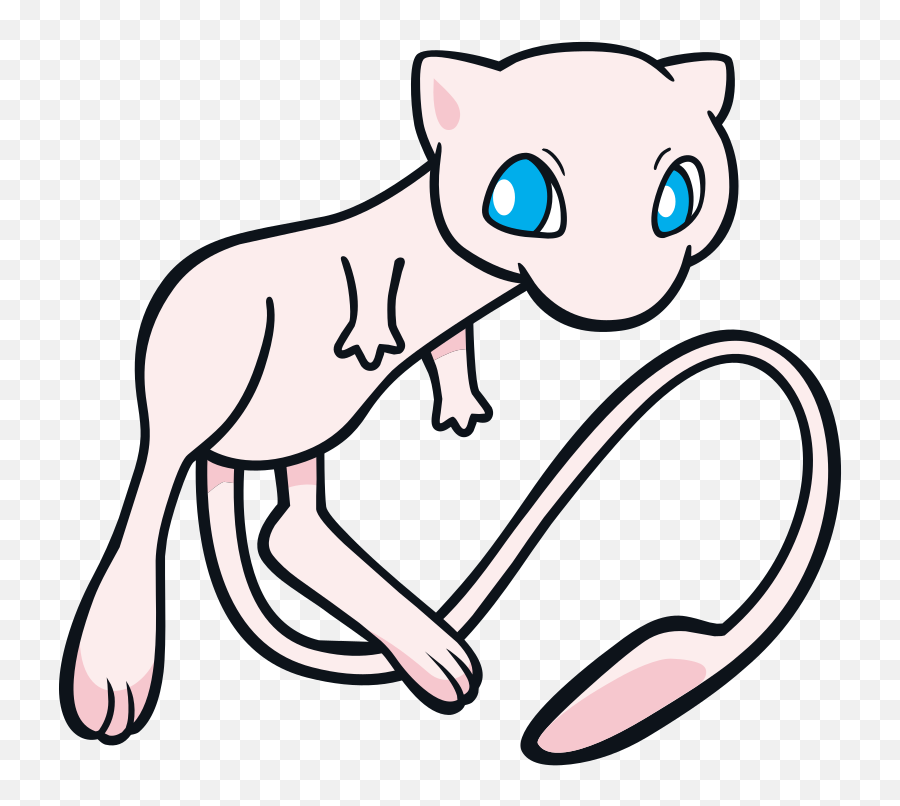 Mew Global Link Artwork Clipart - Full Size Clipart Normal And Shiny Mew Png,Mew Png