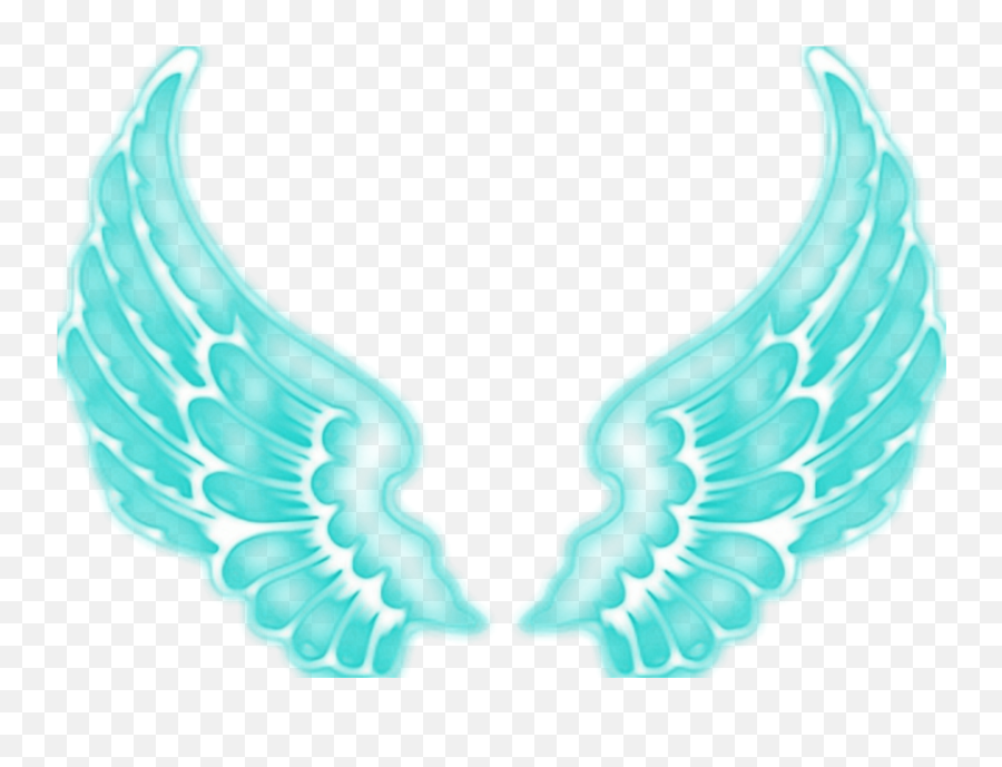 Wings Fly Cool Cute Angel Wing Neon Tumblr - Neon Wings Background Png Hd,Angel Wing Png