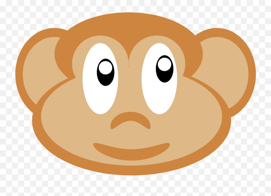 Snout Monkey Curious George Animal Face - Monkey Clip Art Png,Curious George Png