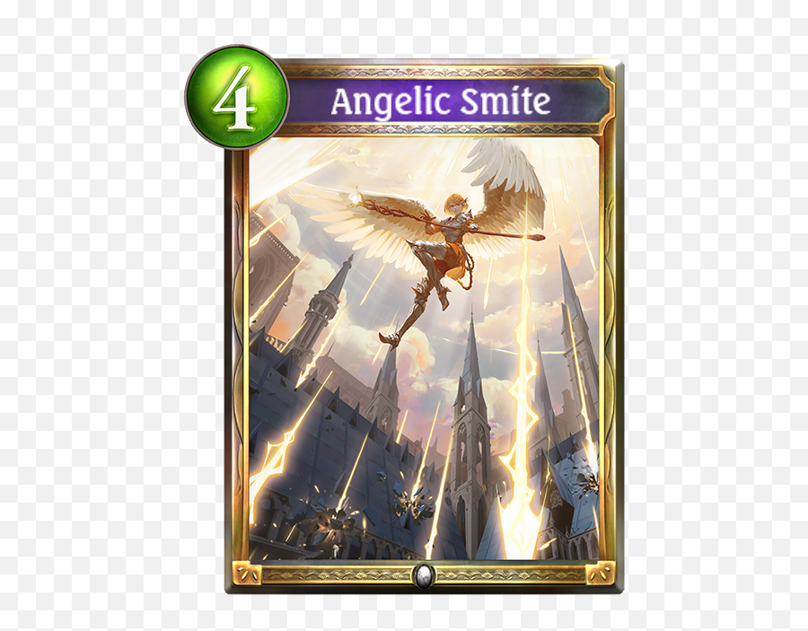 Card Angelic Smite - Shadowverse Dragoncraft Spell Png,Smite Logo Png
