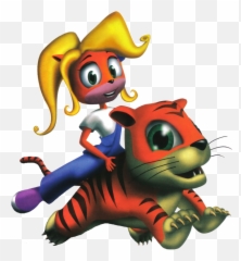 Coco Crash Bandicoot 3 Transparent - Crash Bandicoot Characters Tiger Png,Crash Bandicoot Transparent