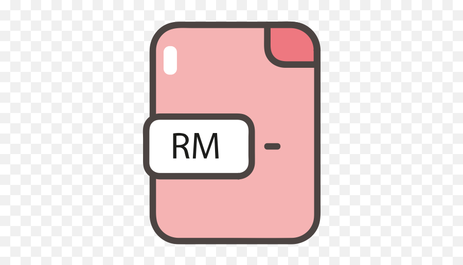 Document File Folder Rm Icon - Light Pink Folder Ico Png,Rm Png