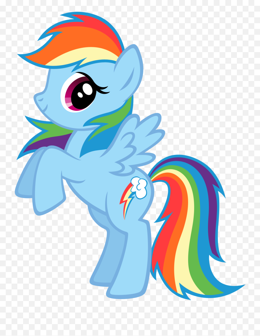 Rainbow Dash Rarity My Little Pony - Little Pony Characters Png,Rainbow Dash Png