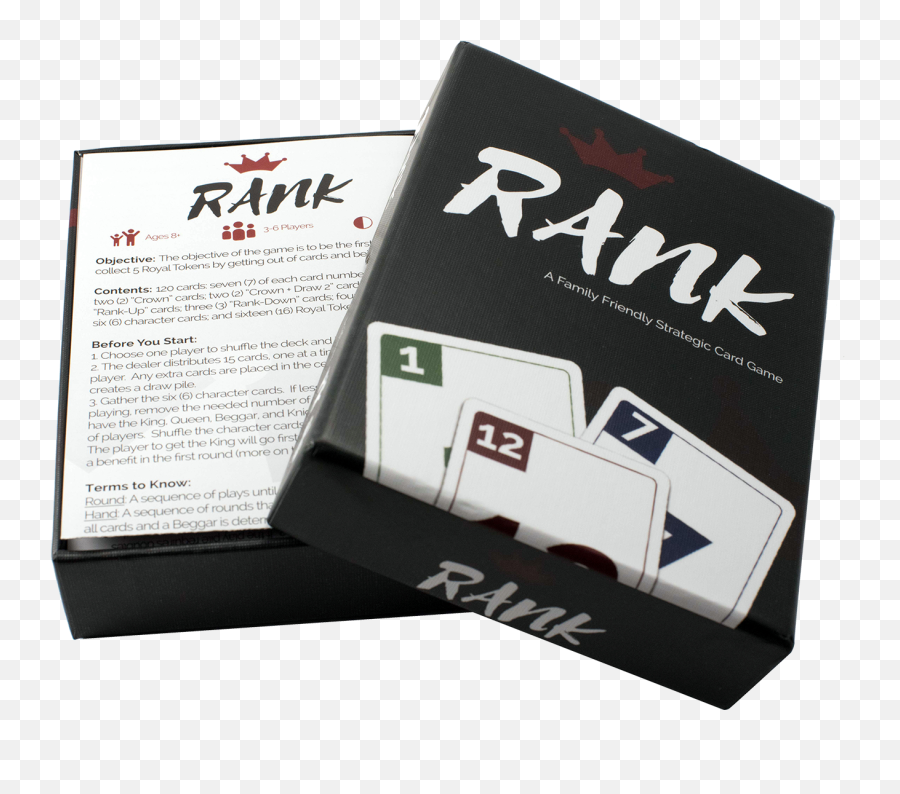 Rank Card Game - Press Kit Box Png,Open Box Png