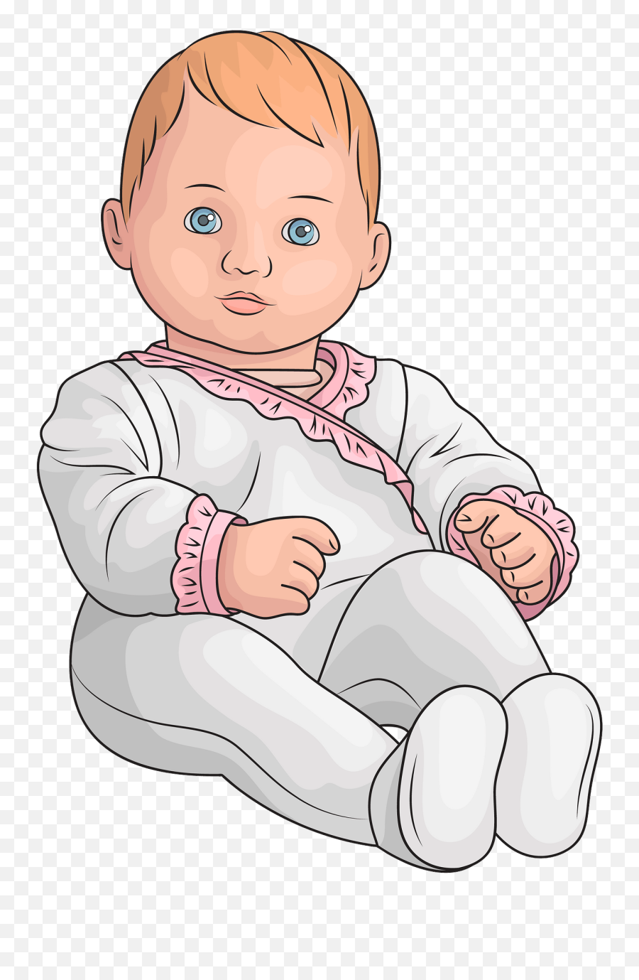 American Girl Bitty Baby Clipart Free Download Transparent - Bitty Baby Clip Art Png,Infant Png