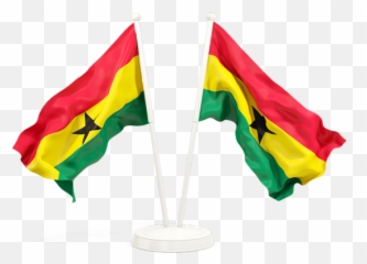 Two Waving Flags - Saudi Arabia India Flag Png,Ghana Flag Png