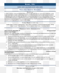 Freelance Graphic Designer Example U0026 Template For 2020 Zipjob - Resume png
