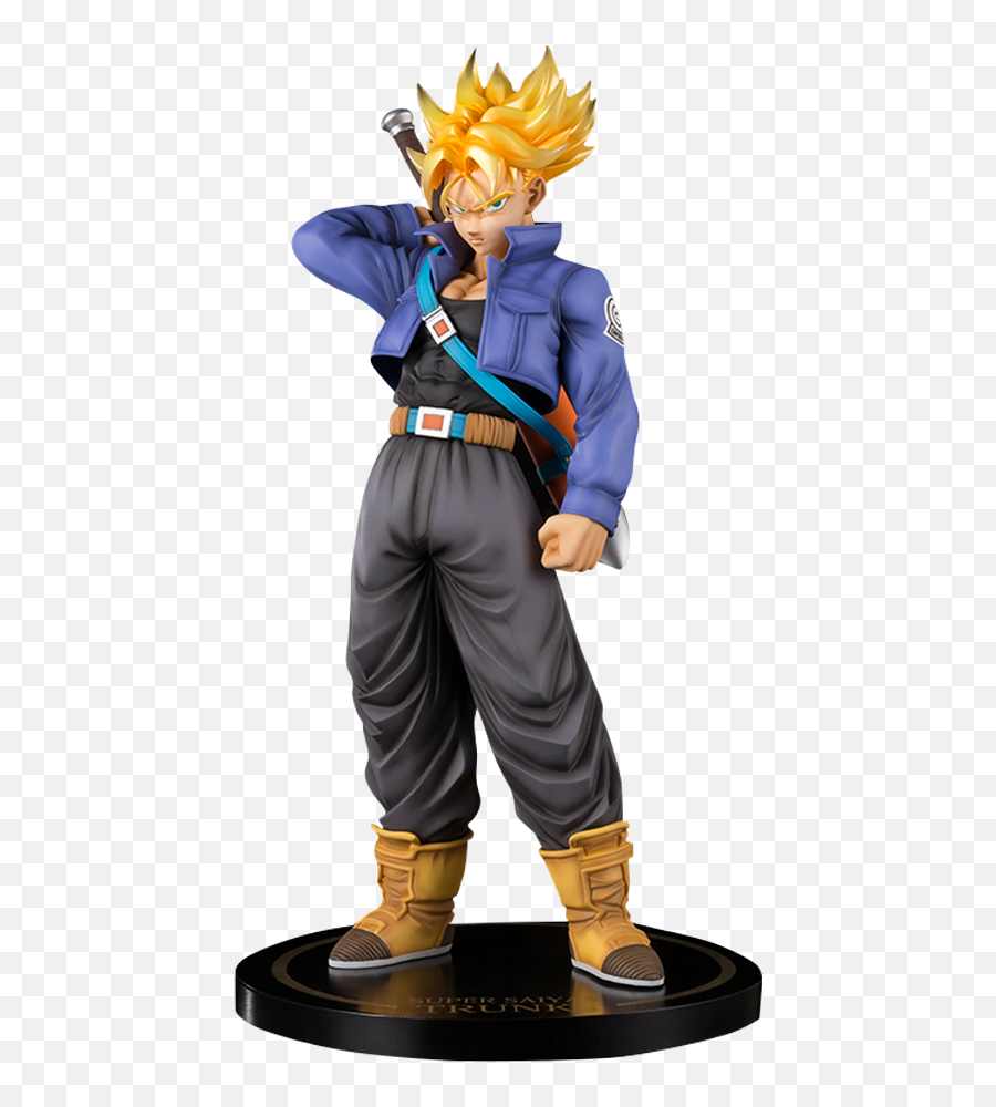 Super Saiyan Trunks Collectible Figure By Bandai - Trunks Del Futuro Figuarts Png,Super Saiyan Transparent