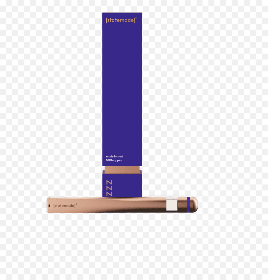 Statemade Zzz Disposable Vape Pen Indica - Vertical Png,Zzz Transparent
