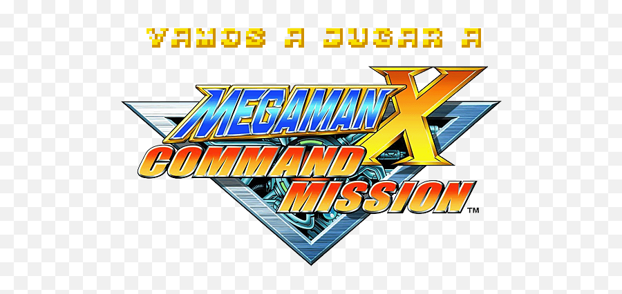 Vamos A Jugar Mega Man X Command Mission - Megaman X Command Mission Ps2 Png,Megaman X Logo