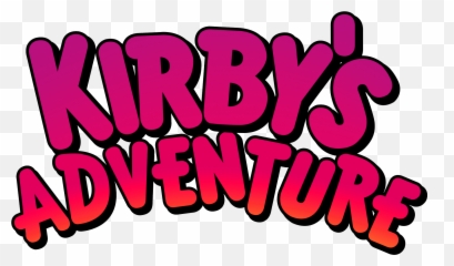 Kirbys - Kirbys Adventure Nes Logo Png,Kirby Logo Png