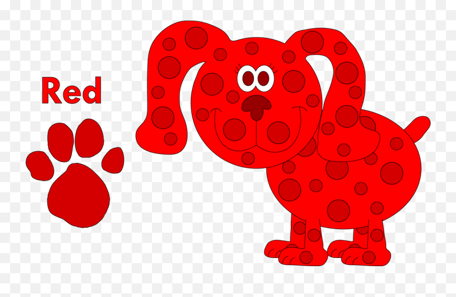 Red My Blueu0027s Clues Dog Oc By Blueelephant7 - Clues Red Dog Png,Blues Clues Png