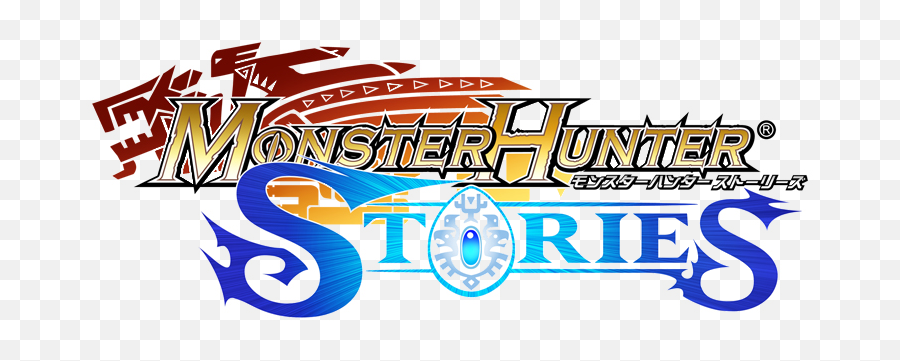 A World Where Large Monsters Roam - Monster Hunter Stories Title Png,Monster Hunter World Logo