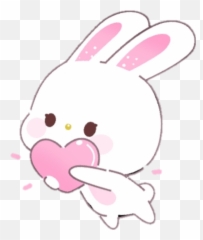 Bunny Tumblr Posted By Ryan Mercado - Kawaii Transparent Background png